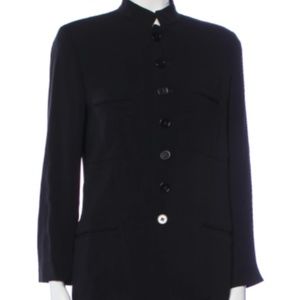 Ralph Lauren Purple Label Silk Utility Jacket